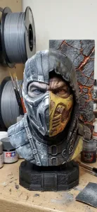 Sub-Zero and Scorpion mortal kombat