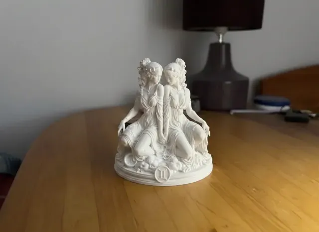 Gemini Zodiac – Twin Goddess Figurine