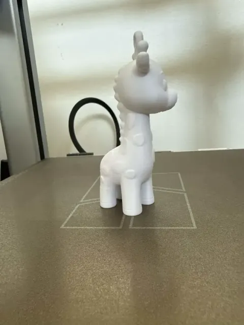 Cute Giraffe Keychain – Kawaii Animal Keyring 3D Print Model — Фото 3 из 7