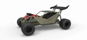 Diecast concept dirt buggy Scale 1:25