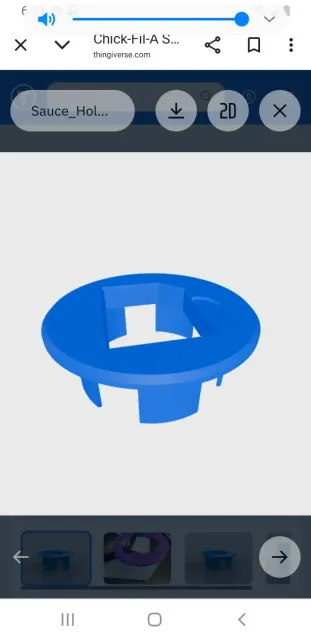Chick-fil-A sauce holder that fits in cup holder — Image 2 of 6