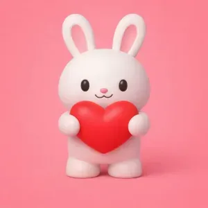 Bunny Heart - Valentine's Day