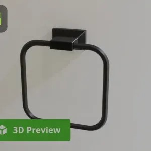 hand towel holder modern style