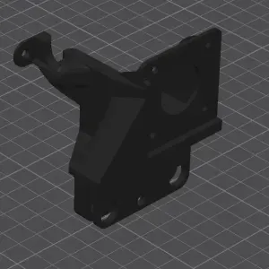Ender 5 series direct drive mount with chain mount