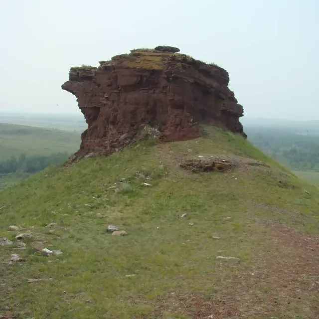 Республика Хакасия, горная гряда Сундуки