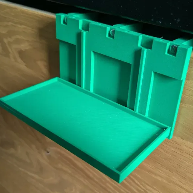 Modular bed shelf bracket