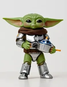 CHILD'S YODA FIGURINE