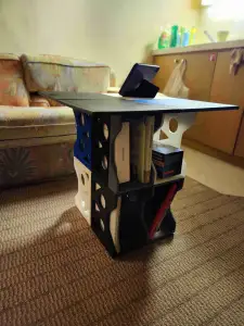 COFFE TABLE X CORNER TABLE X JUST BOOKSHELF (MODULAR DESIGN)