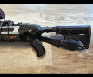 Bug a salt butt stock attachment