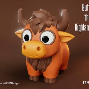 Meet Buffy, the Highland Cow Who’s Too Cute to Handle! 🐮😂
