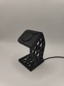 Watch charger stand, Apple, Samsung, Galaxy, Voronoi style