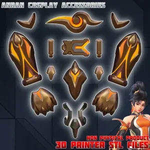 Anran Cosplay Accessories Overwatch