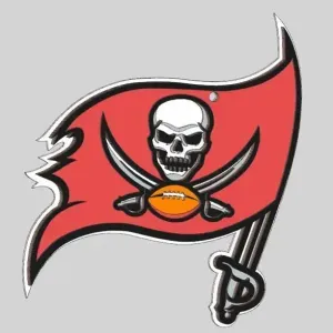 Tampa Bay Buccaneers. Designed in layers to enable color printing.
