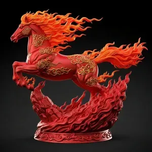 Fire Horse 2026 – Blazing Gallop of Power & Prosperity 🔥🐎