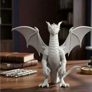 bipedal winged dragon