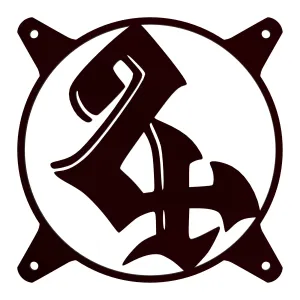 FairyTail QUATRO CERBERUS - Custom 120mm Fan Grill Face Plat