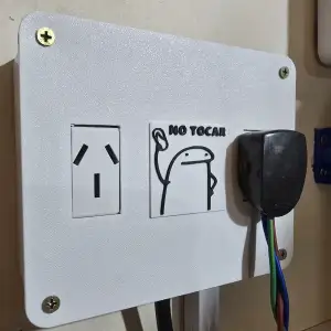 Tapa de caja Electrica personalizada