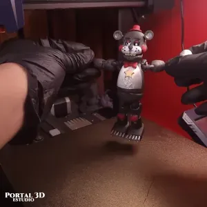 lefty / PRINT-IN-PLACE WITHOUT SUPPORT /3MF