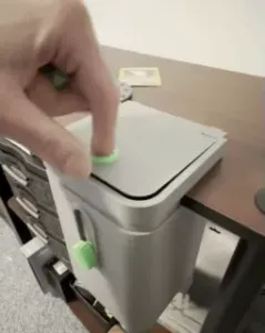 Desk Mounted Trash Can