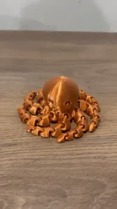 Octopus chain link ragdoll toy articulated