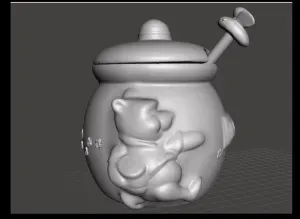 winnie the pooh honey jar