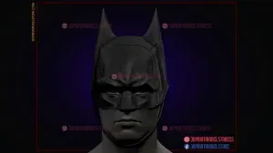 The Batman Helmet - Batman Cowl DC Comics Cosplay