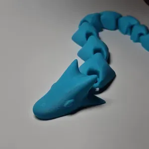 LONG Water Dragon! Articulated Print in Place!
