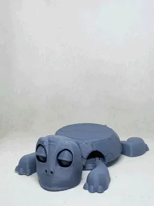 Turtle cup holder (No supports needed) — Фото 3 из 9