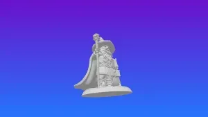 4609 Fairy Tale Gnome – Color Full-Body Figurine STL DND