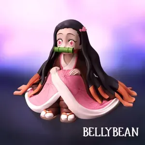 Nezuko Kamado Baby Version | Demon Slayer Fan Art | Figures