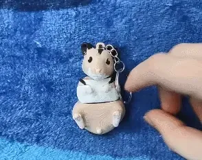 Hamster Keychain
