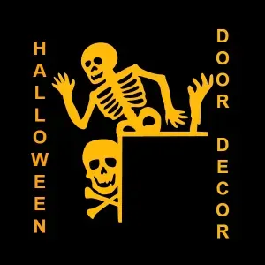 Halloween door decor 26