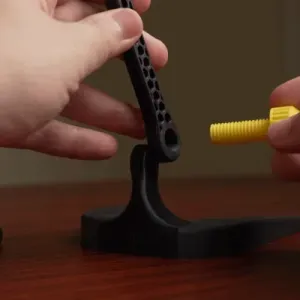 RESISTANT MECHANICAL MOBILE PHONE HOLDER