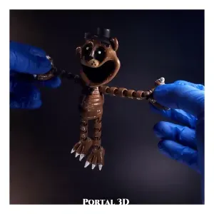 SMILING FREDDY MONSTER // PRINT-IN-PLACE WITHOUT SUPPORT