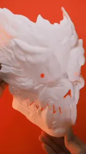 Kaiju No 8 Mask - Hibino Kafka Cosplay Monster 8