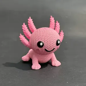 Knitted Axolotl
