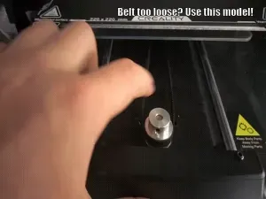 Y-axis belt tensioner for Ender 3 v3 KE or SE
