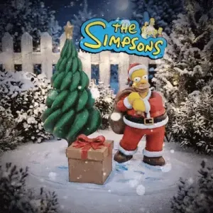 Simpsons Homer (Christmas Gift Box Statue)