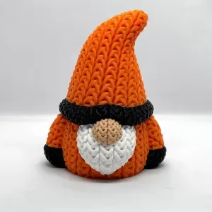 Knitted Halloween Gnome