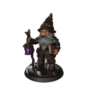 4515 Fairy Tale Gnome – Color Full-Body Figurine STL DND