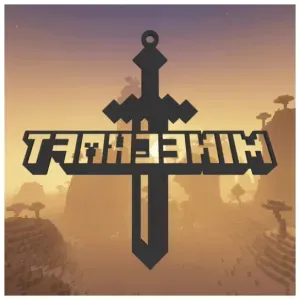 Minecraft Sword Title Wall Art - Gamer Decor