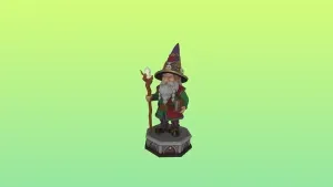 4606 Fairy Tale Gnome Color Full-Body Figurine STL DND 3D