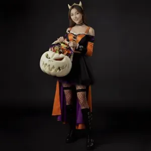 Halloween Candy Pumpkin Basket