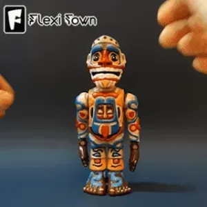 Flexi Print-in-Place Tiki