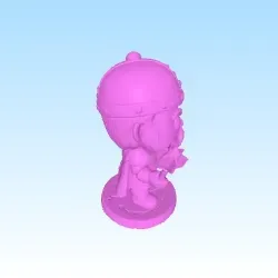 Funko style fanart D&D cleric