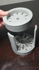 Magnetic Disk with Holder