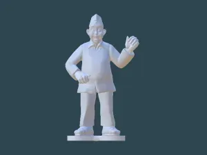 man with hands