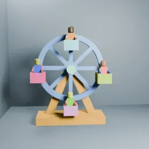 Ferris Wheel - Compatible with lego figures