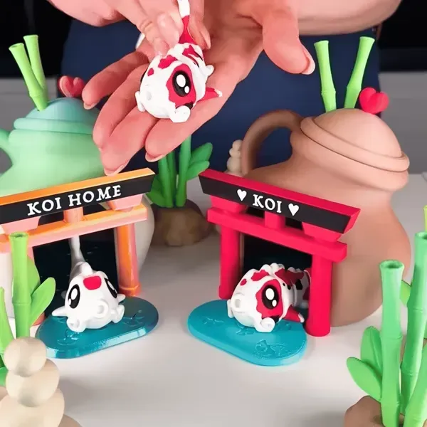 Diorama for Cute Flexi Animals, Koi Carp Edition — Фото 5 из 9