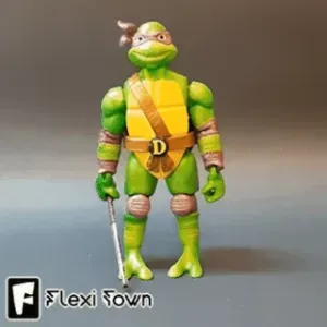 Flexi Print-in-Place Teenage Mutant Ninja Turtles, Donatello